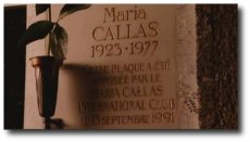 Tombstone of Maria Callas